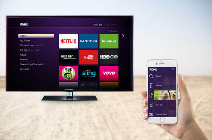 Connect Phone to Roku