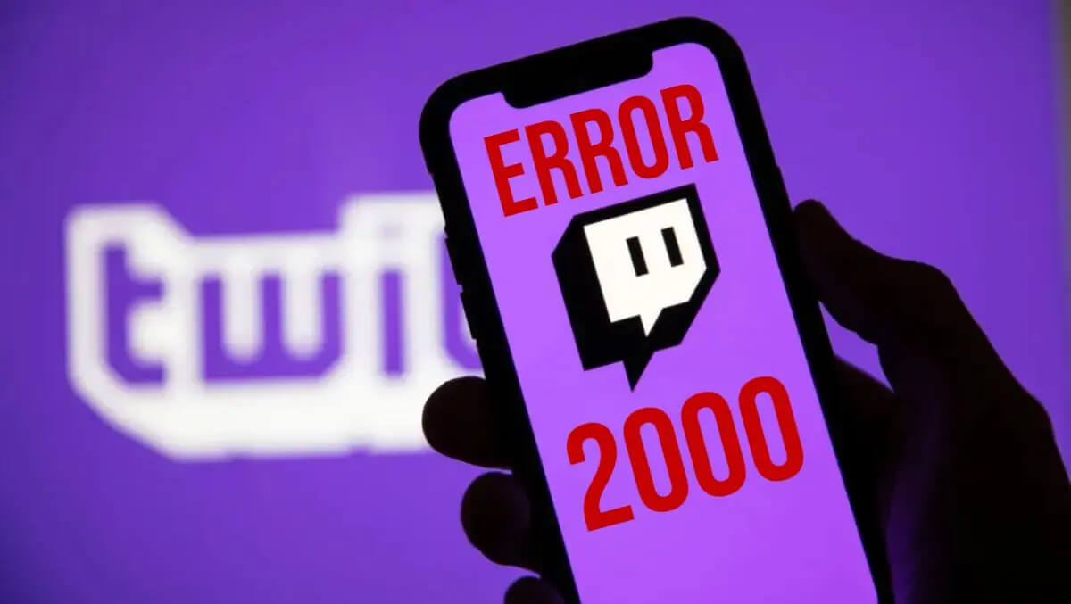 Fix 2000 Network Error on Twitch