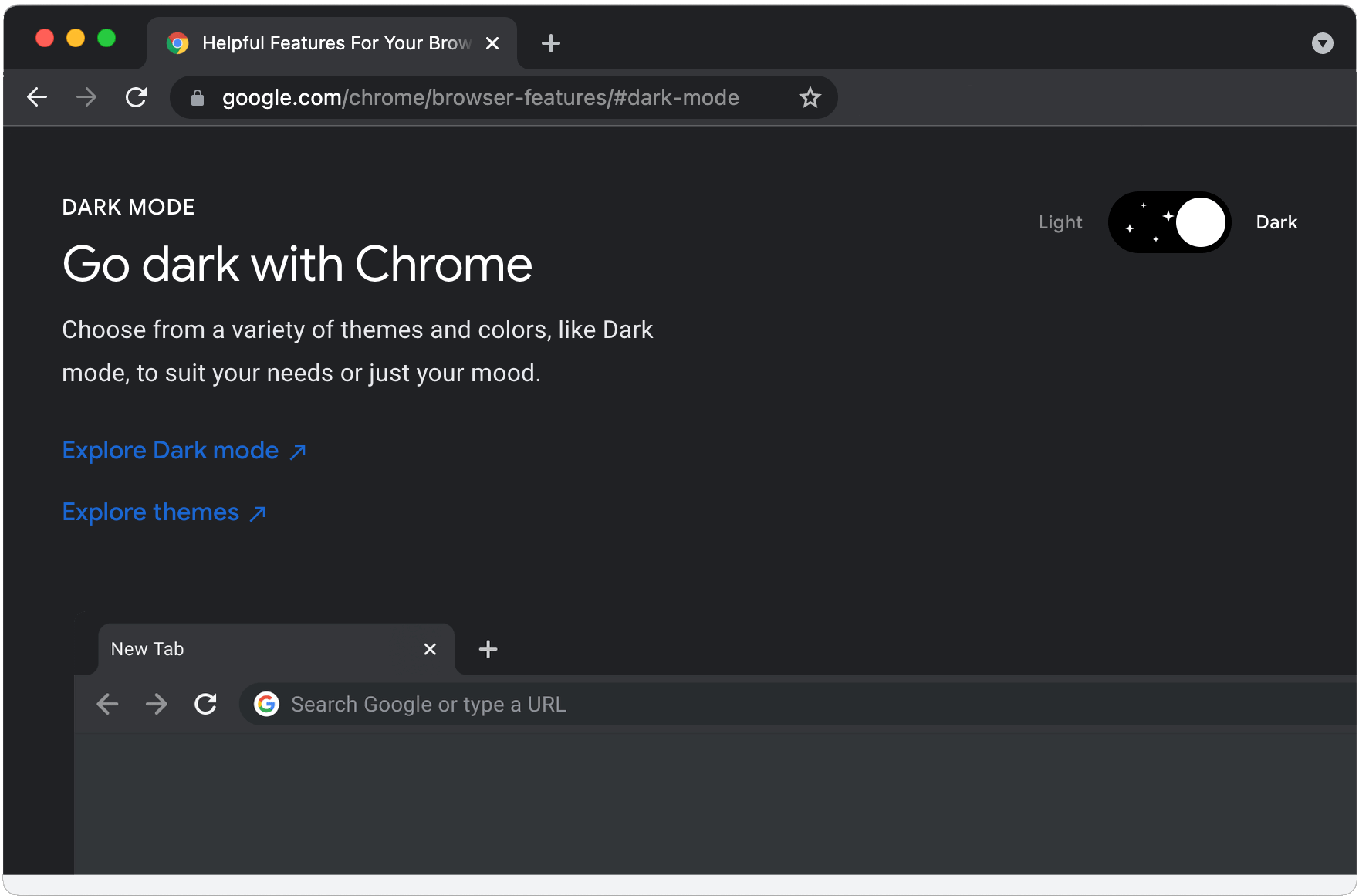 How to Activate Chrome Dark Mode