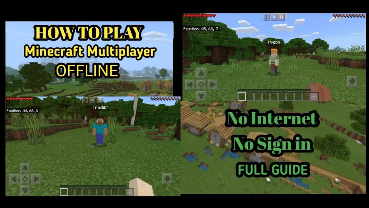 Minecraft play Without WiFi Hotspot