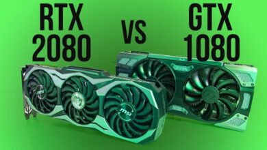 RTX 2080 Vs GTX 1080