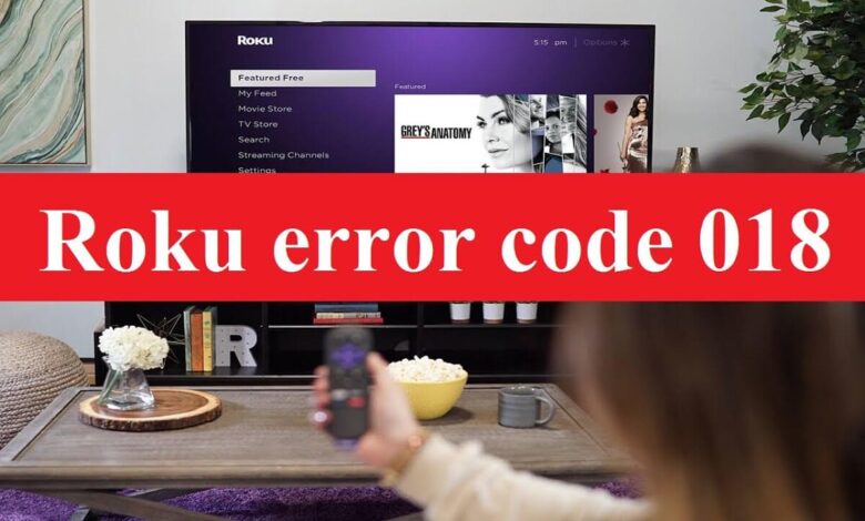 Roku Error Code 018