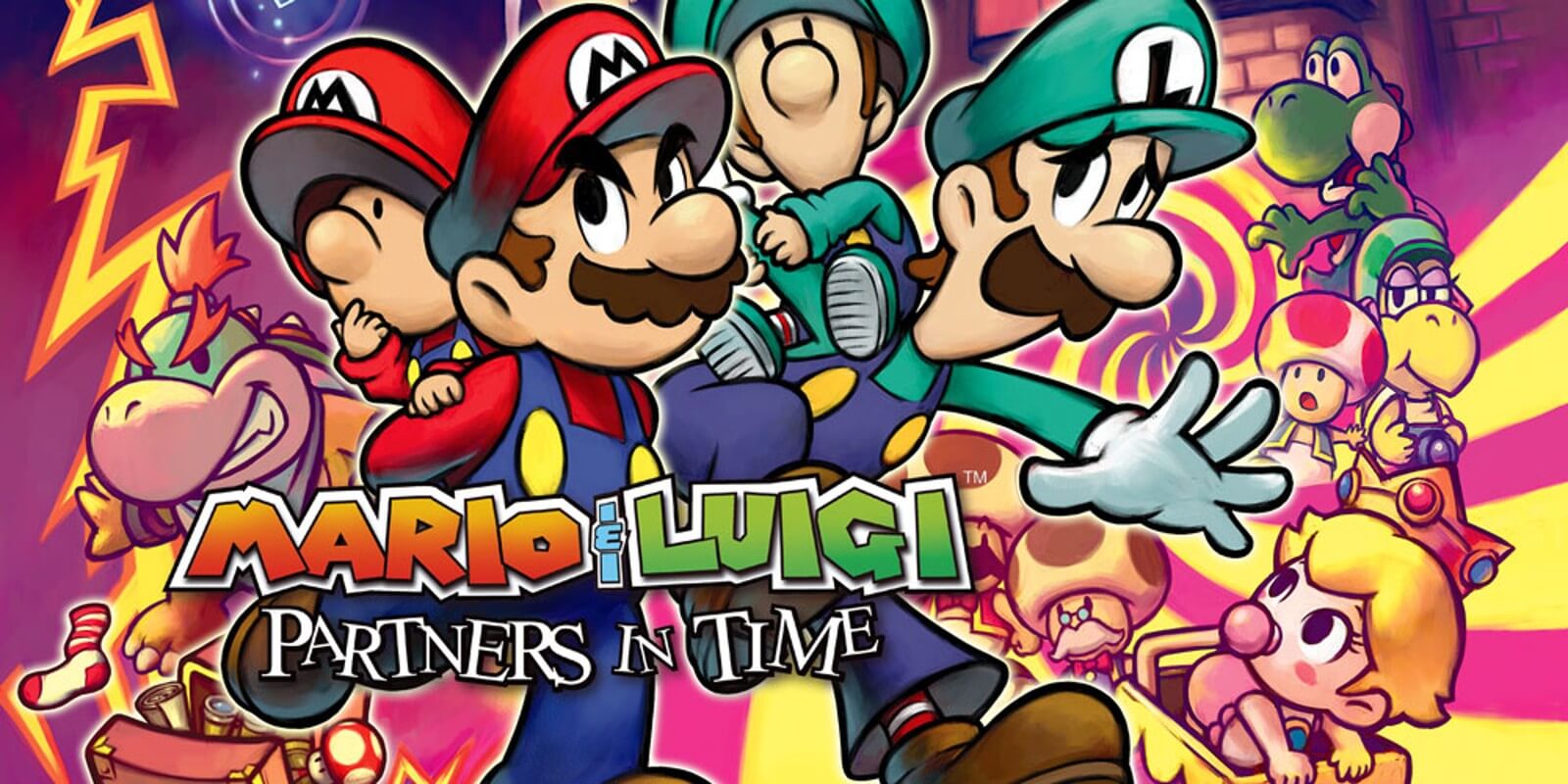 Mario And Luigi Partners In Time