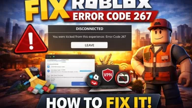 Roblox Error Code 267