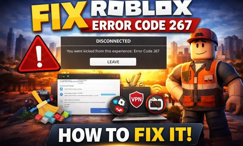 Roblox Error Code 267