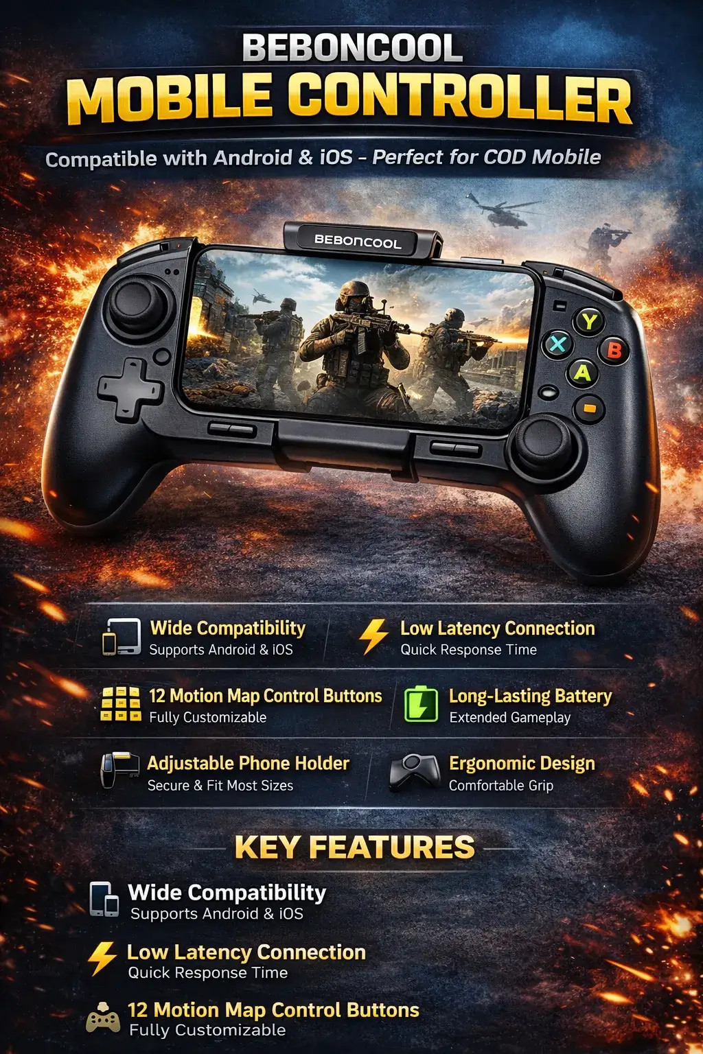 BEBONCOOL Mobile Controller